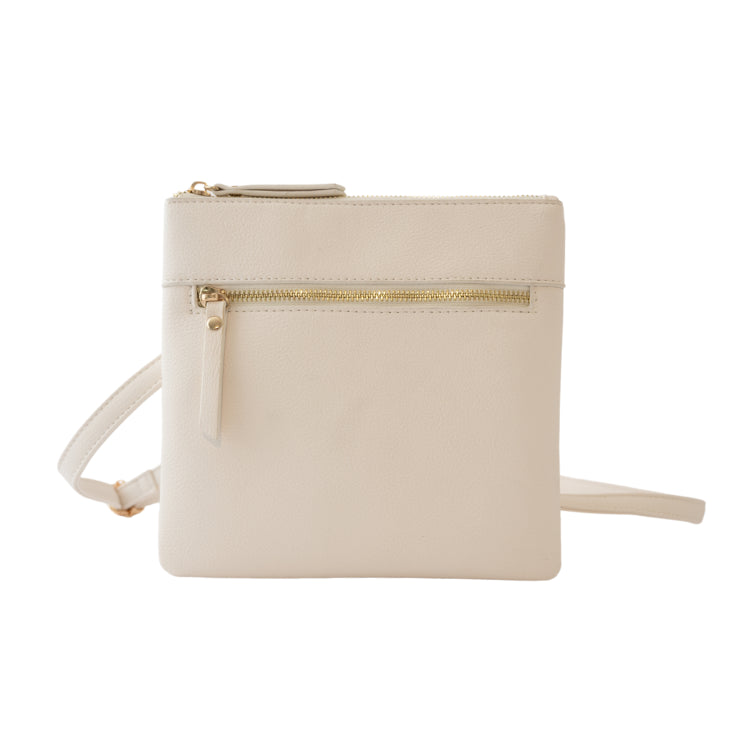 Pepper Square Shoulder Bag - Sand